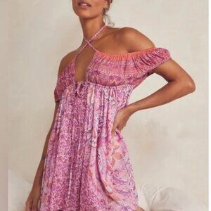 Free People Bali Mariposa Mini Slip